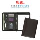 PU Leather A4 Portfolio Case Meeting Folder with Calculator (RPP-1)
