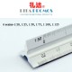 Promotional Branded Aluminium Triangular Ruler (RPTGR-001)