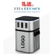 Worldwide Travel Adapter with Your Logo (RP-JY-302SC)